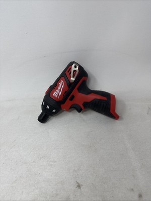 New Milwaukee 2401-20 M12 12V 12 Volt 1/4'' Hex Cordless Screwdriver Li-ion
