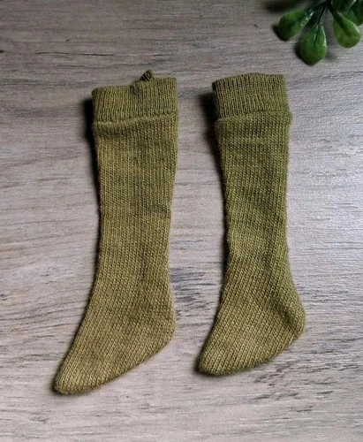 Vintage Mattel KEN "SPORT SHORTS" #783 (1961), Green Knee Socks, 1960's Mattel