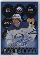 2024-25 Upper Deck Fleer Ultra Puckheads Auto Jack Quinn #PH-12 Auto jg2