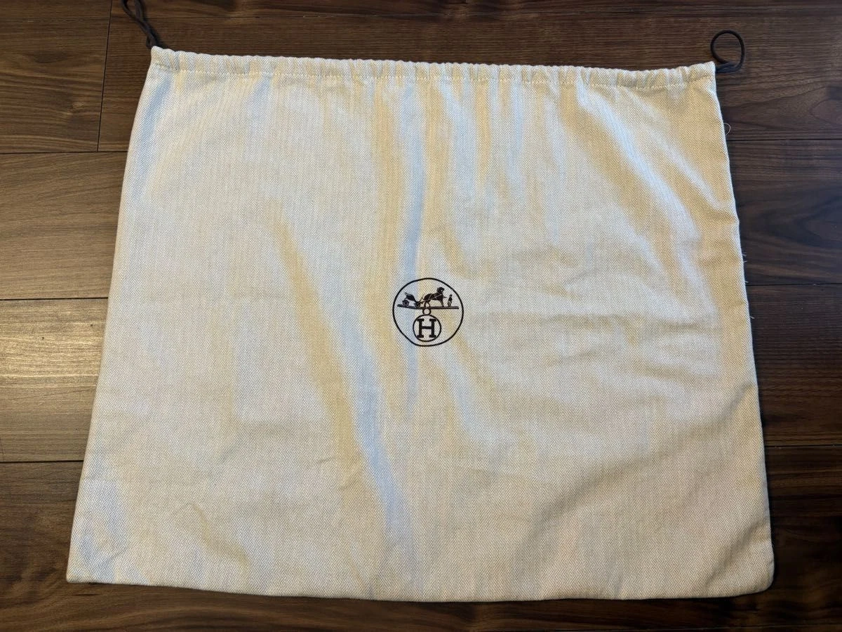 新品　HERMES　保存袋　43×45cm 巾着袋　dustbag 正規品 HERMÈS Dustbag Handbag Accessories for Women for sale - eBay