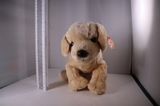 TY Beanie Buddies FETCH Golden Retriever or Yellow Lab Dog Plush 12"