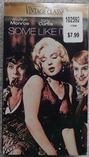 Some Like it Hot VHS Sealed Classic Movie Marilyn Monroe Tony Curtis Jack Lemmon