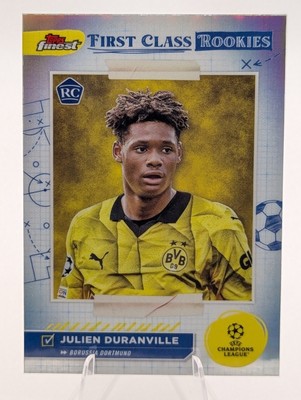 2023-24 Finest UEFA Club Competitions First Class Rookies #FR2 Julien Duranville