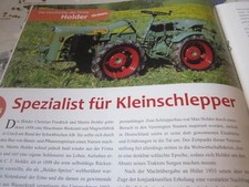 Holder Firmengeschichte, Holder A 10, B 10, A 12, B 12 Traktor Archiv L98