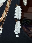 Vintage Lot Of 5 Genuine (Seguin) Faux Glass Braid Golden Mixed Jewelry Pieces — photo 10