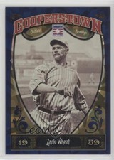 2013 Panini Cooperstown Collection Blue Crystal Shard 317/499 Zack Wheat HOF 0h1