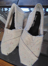 TOMS Alpargata Speckled Twill Women's Size 6 Slip-on Shoes NEW