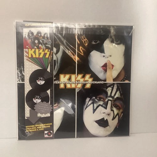 KISS – Western Springs Stadium Auckland 1980 KIWI.001 2LP Vinyl New Sealed