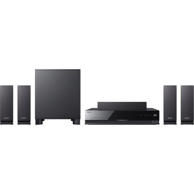 Sony BDV-E370 5.1 Blu-ray Home Theater System Complete Tested Remote Box