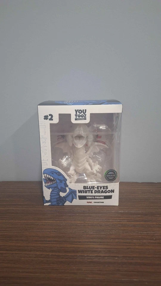 Yu-Gi-Oh! Figura Vinilo Dragón Blanco Ojos Azules Youtooz #2 Edición Chase Foto 4 de 4