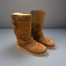 Ugg Australia Sutter Boot Toast Brown Suede Women's Size 7 1005374