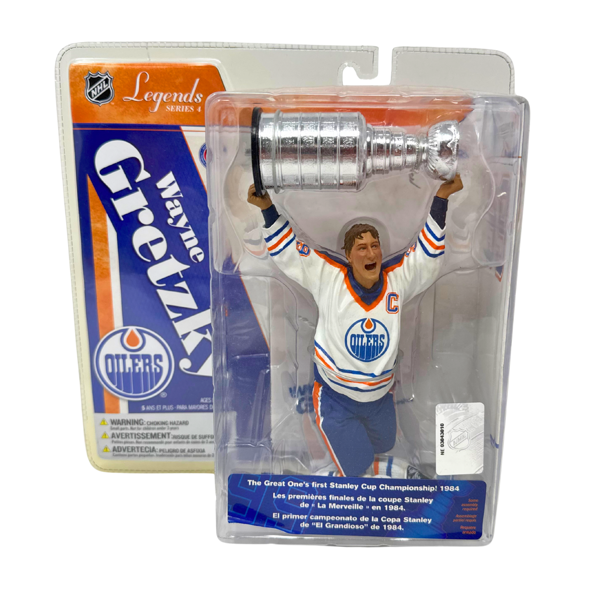 McFarlane NHL Wayne Gretzky Edmonton Oilers Legends Series 4