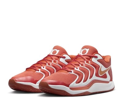 Men's Nike Kevin Durant KD 17 TB Team Orange White Knicks FV1307-800 Size 10.5
