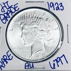 1923 SILVER PEACE DOLLAR AUTHENTIC HI GRADE U.S. MINT COIN FREE SHIPPING 6797