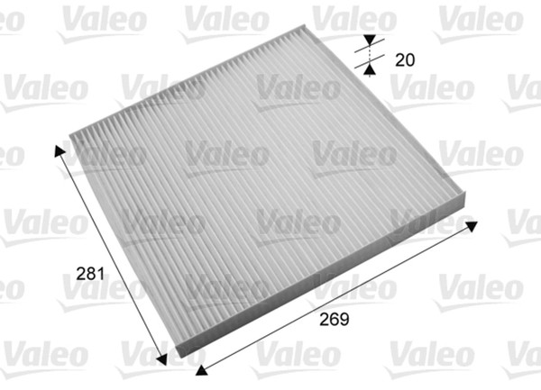 Innenraumfilter Valeo Essential 715703 Partikelfilter FüR Teana J32 Murano Z51 2-image