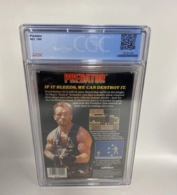 Predator (Nintendo Entertainment System, 1989) NES CGC 9.8A+ SEALED