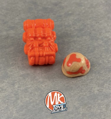 1988 GI JOE 3.75  - SPEARHEAD & MAX (V1 / S7) - BACKPACK & HELMET