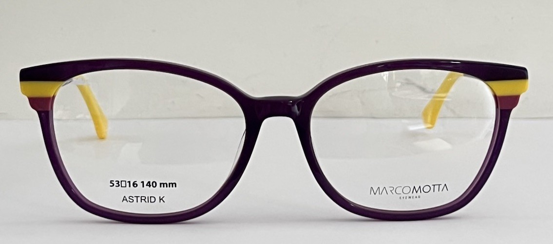 Monture de vue femme Marco Motta chic et légère pour le bureau - 2