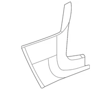 Genuine Volkswagen Kick Panel Trim 5C1-863-484-82V
