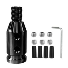 Universal Car Gear Shift Knob Adapter, M12x1.25 Shift Knob Adapter, Aluminum
