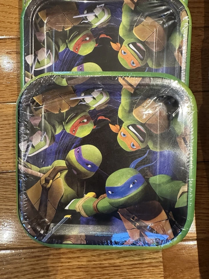 Teenage Mutant Ninja Turtle TNMT 4 paquetes de 8 quilates 7” y 5 paquetes de placas de 8 quilates 9” Foto 2 de 4