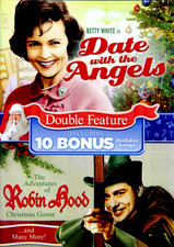 Date with the Angels & Adventures of Robin Hood Christmas Goose DVD +! LIKE NEW!