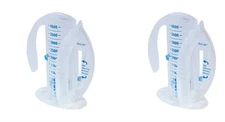 Volumetric Incentive Spirometer AirLife Adult 4000 mL - 2/Pack
