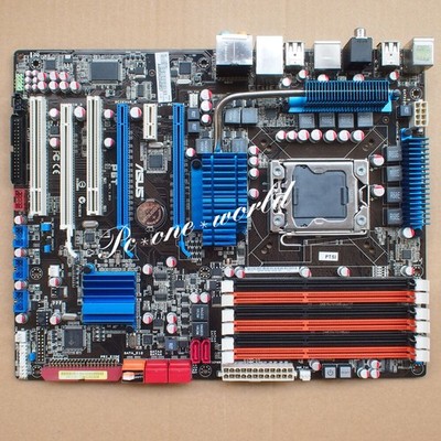 ASUS P6T LGA 1366 Socket  DDR3 Intel X58 ATX Motherboard