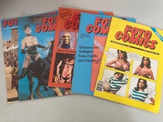 Volksverlag: FOTO COMICS 1 5 komplett (80er Jahre) [3230]