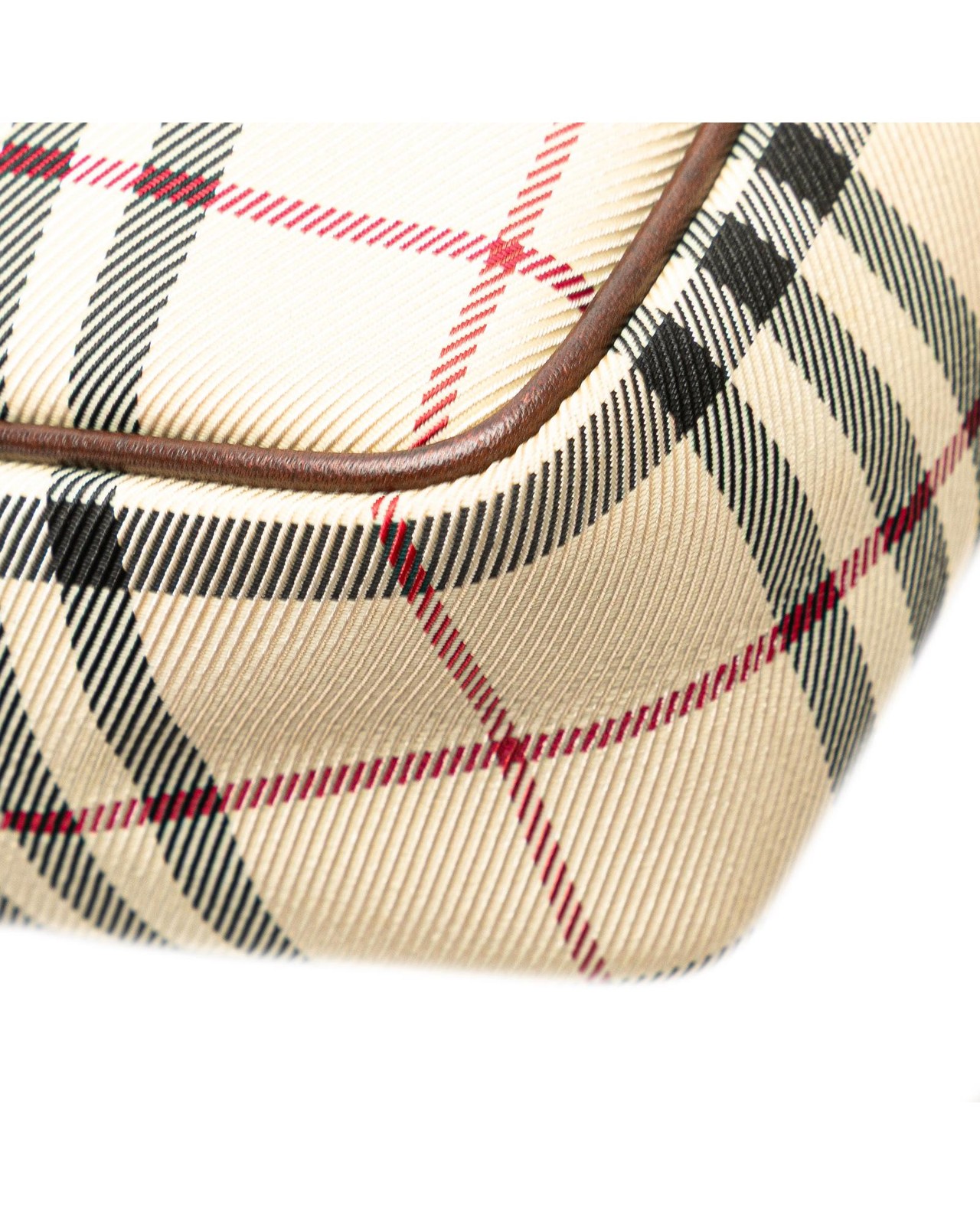 Preloved burberry Small Check Pattern Crossbody B… - image 8