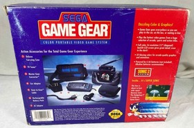 Sega Game Gear color portable video game system Sonic the Hedgehog 2 console