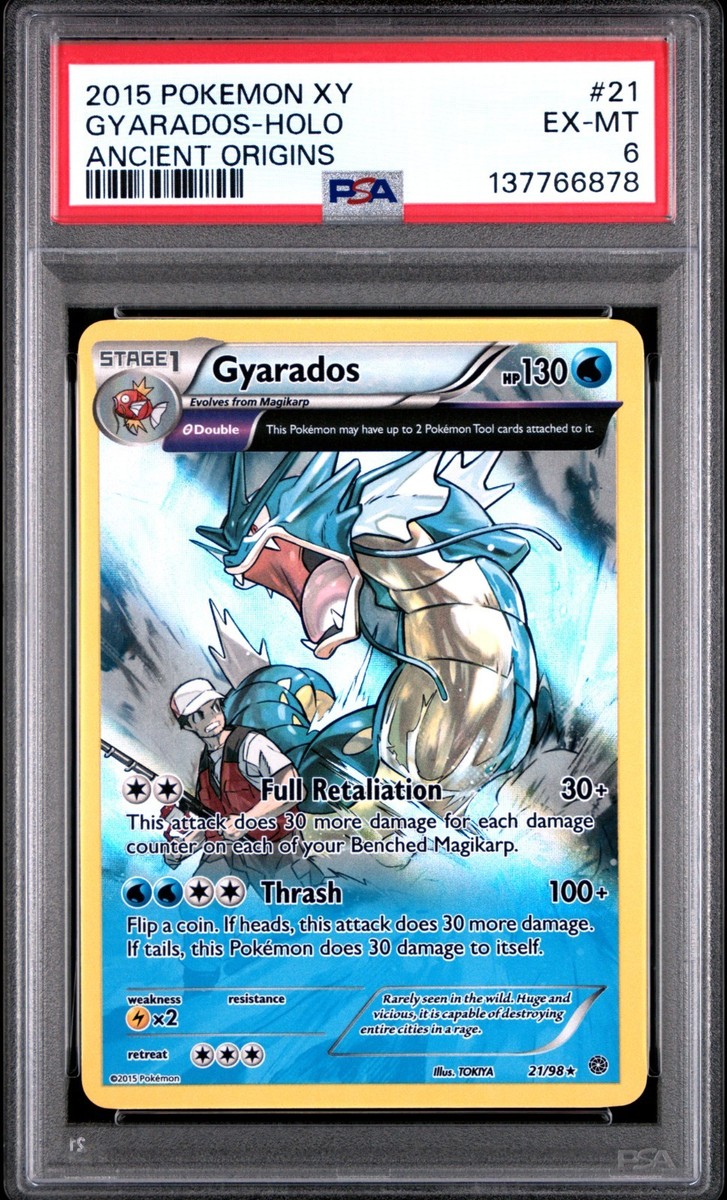 Gyarados 21/98 XY - Ancient Origins Holo for sale online | eBay