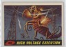 1962 Topps Bubbles Mars Attacks! High Voltage Execution #40 