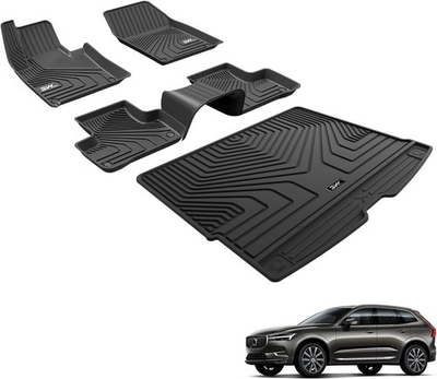 #ad 3W Floor Mats amp; Cargo Liner Fit Volvo XC60 2018 26 Not For Hybrid or PHEV $145.00