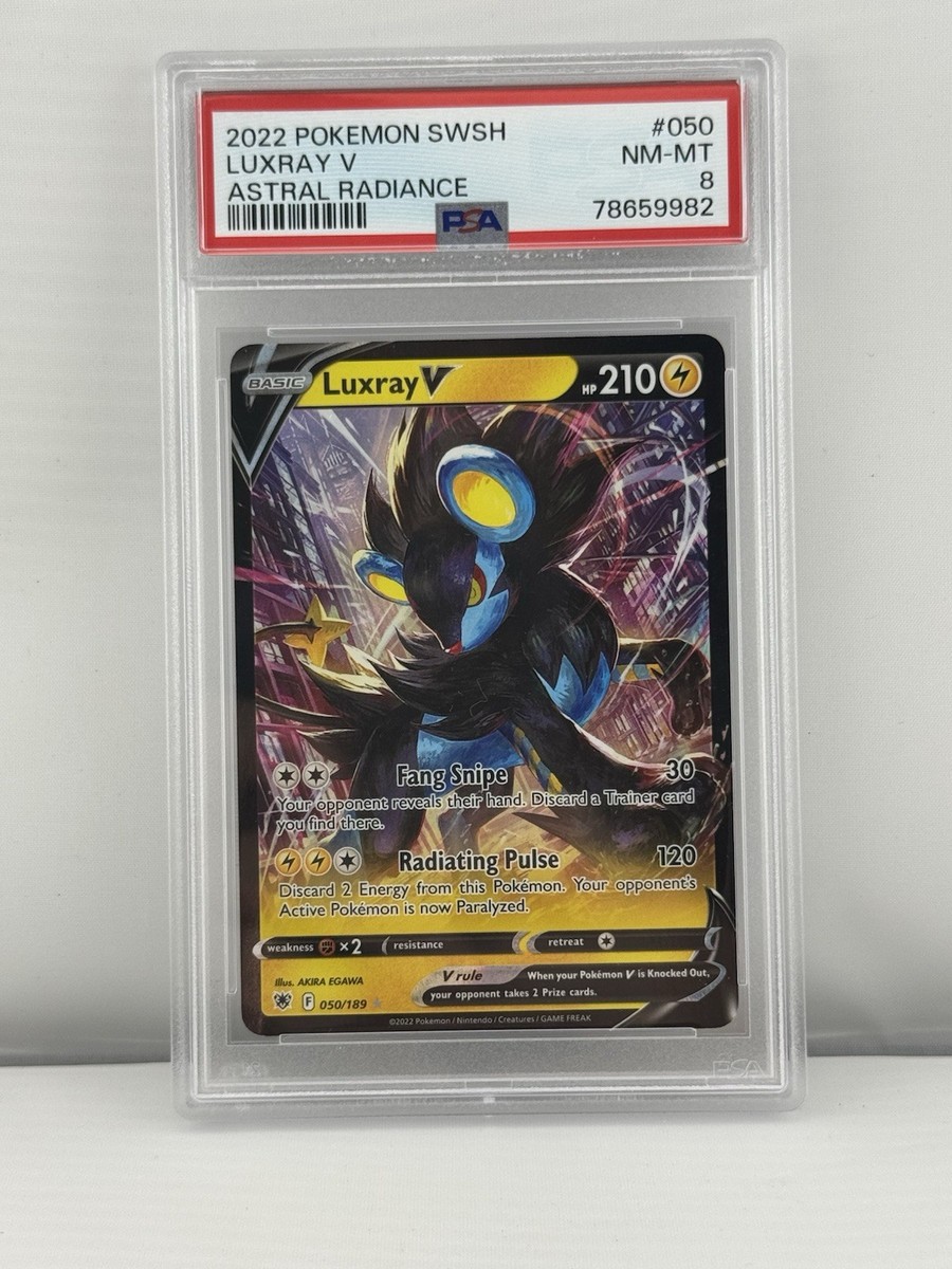luxray v pokemon card value Luxray V - SWSH10: Astral Radiance [ULTRA RARE]
