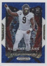 2021 Prizm Draft Picks All-American Blue Circles Carlos Basham Jr Boogie 2qw