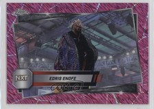 2025 Topps Chrome WWE Pink Shimmer Refractor Edris Enofe #94 1cn6