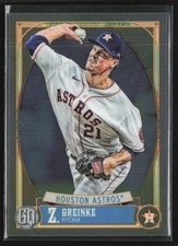 Zack Greinke 2021 Topps Gypsy Queen Box Topper Chrome #197 Houston Astros