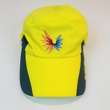 Black Yak Cap Hat Yellow Adjustable Hiking Hat Outdoors Camping