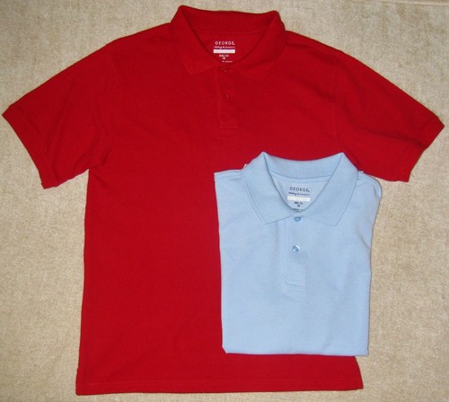 GEORGE Boys Short Sleeve Polo Shirts 