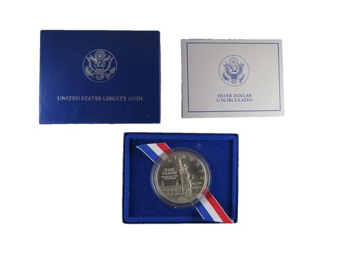1986-S Statue of Liberty Proof Silver Dollar US Mint Commemorative