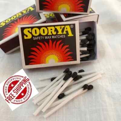 Safety Match Matchstick Box made in SriLanka Soorya Wax Matches ...
