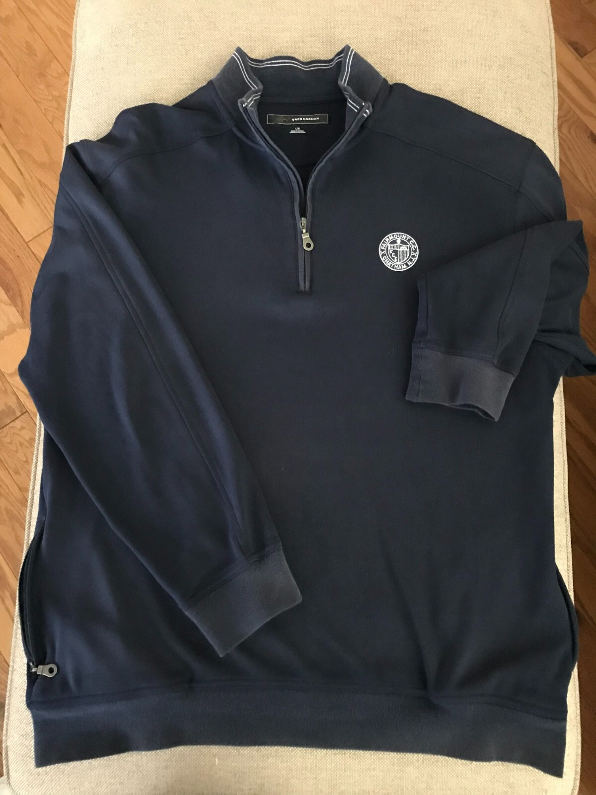 Greg Norman Men's Golf Sweater, 1/4 Zip, Fairmount C … Gem