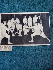 Ama1 Ephemera 1966 Picture fencing Kent junior foils Ray olds de bournet xavier 