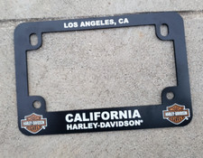 Harley California Los Angeles Dealer License Plate Frame