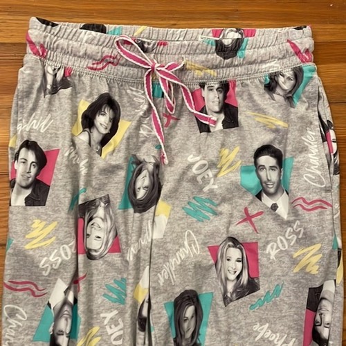 Friends TV-Serie Neuheit Druck Pyjama Nachtwäsche Hose Jogginghose Damen Small grau - Bild 3 von 12