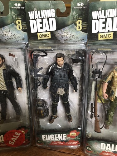 Lote de 5 figuras de acción nuevas selladas retiradas de The Walking Dead 2015 Exc Series 8 AMC - Imagen 3 de 7
