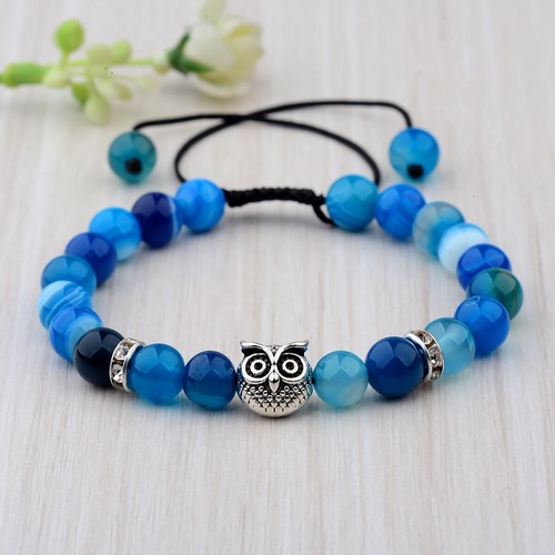 7 Chakra Heilung Tigerauge Naturstein Yoga Energie Perlen Armband Schmuck Heiß - Bild 141 von 324