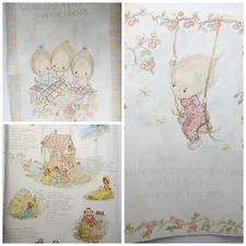 Vintage Springbok Hallmark Wall Art Posters Lot Of 3 Measures 28”x20”