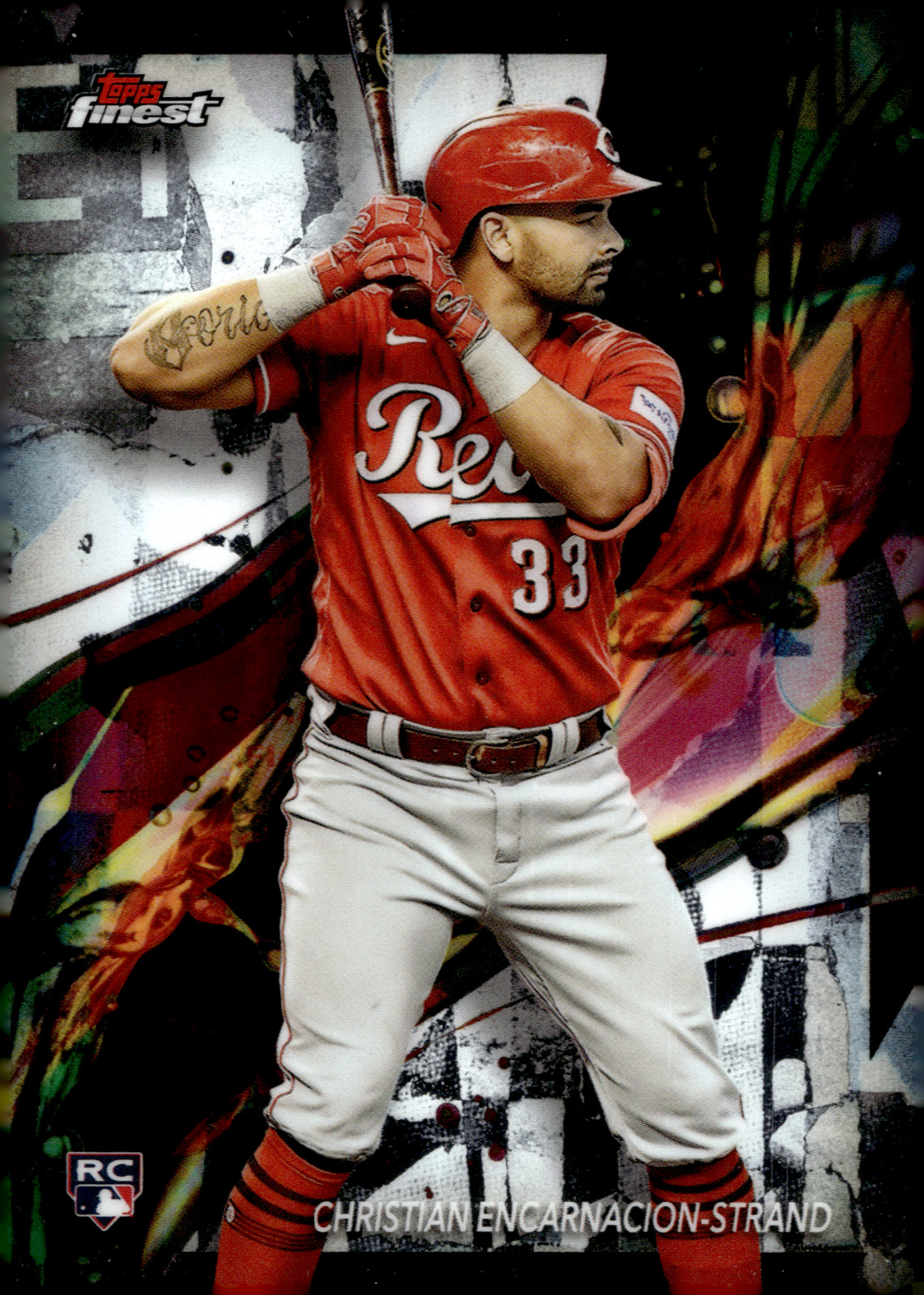 2024 Topps Finest Christian Encarnacion-Strand RC #4 Cincinnati Reds